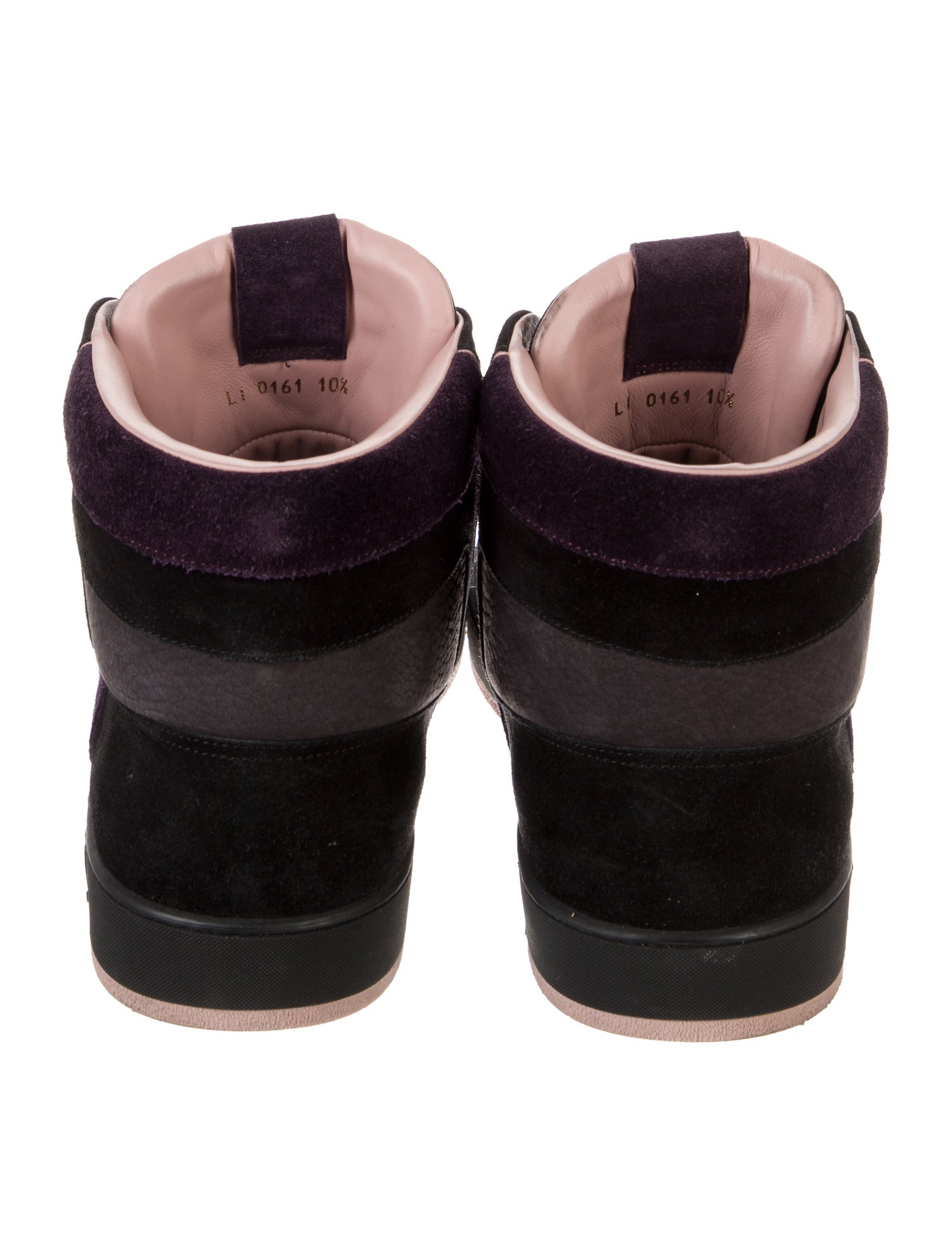 Louis Vuitton LV Monogram Suede Sneakers